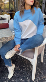 Baby Blue Billy Statement Sweatshirt