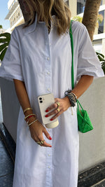 White T-shirt Shirt Dress