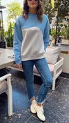 Baby Blue Billy Statement Sweatshirt