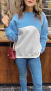 Baby Blue Billy Statement Sweatshirt