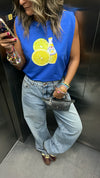 Limoncello Blue Muscle Tee