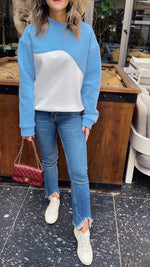 Baby Blue Billy Statement Sweatshirt