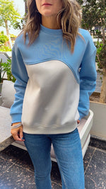 Baby Blue Billy Statement Sweatshirt