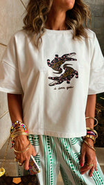 Lile The Crocodile Highlow Tee