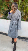 Grey Frillu Signature Coat