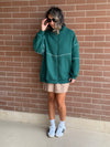 Green Retro Butter Soft Zip Up