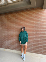 Green Retro Butter Soft Zip Up