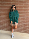 Green Retro Butter Soft Zip Up