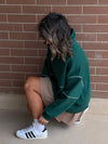 Green Retro Butter Soft Zip Up