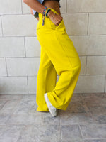 Mustard Soft Suit Pants