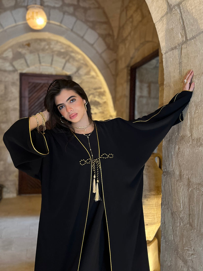 Black Golden Hour kaftan