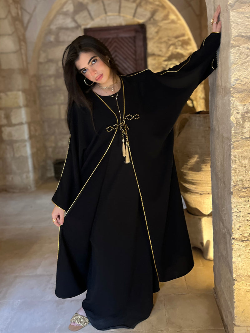 Black Golden Hour kaftan