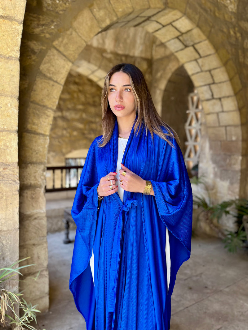 Blue Glowy Knot Kaftan