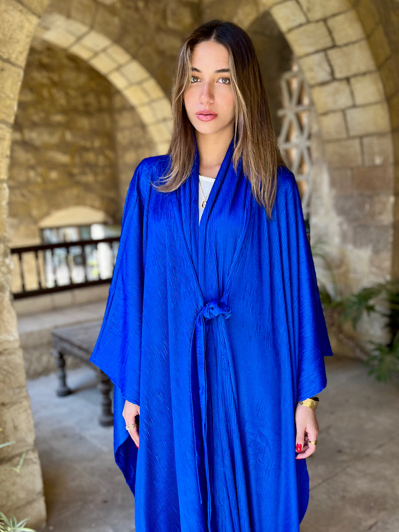 Blue Glowy Knot Kaftan