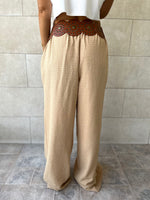 Cafe Knot Waist Light Pants