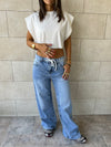 Light Blue Rope Denim jeans