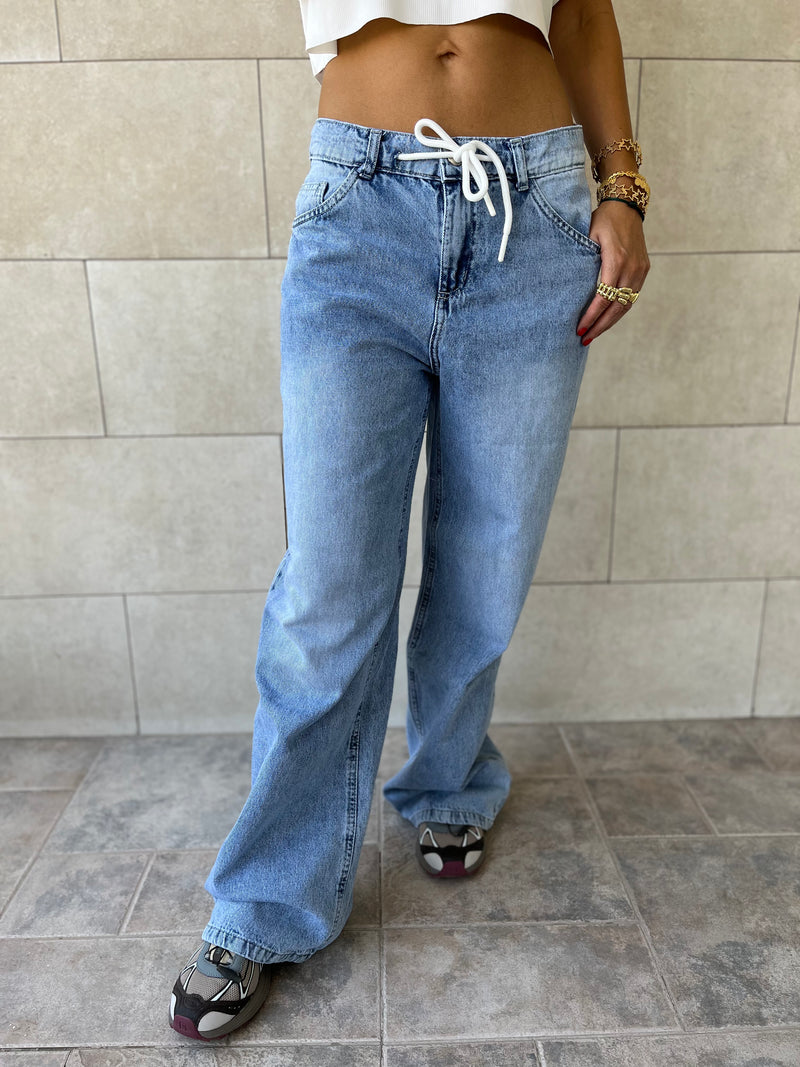 Light Blue Rope Denim jeans