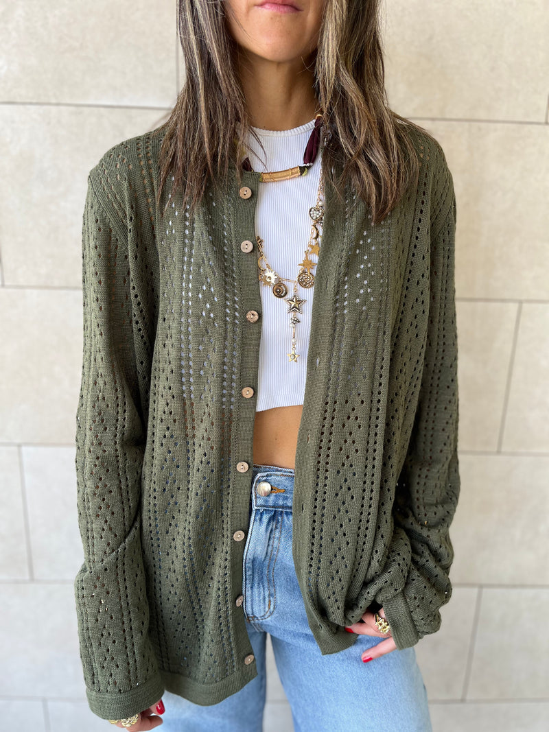 Olive Perfect Spring Shirt