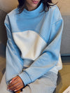 Baby Blue Billy Statement Sweatshirt