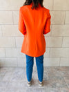 Orange Cool Girl Blazer