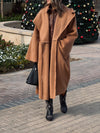 PREORDER Camel Cozy Oversized Layering Coat