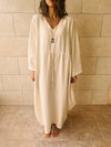 Beige Nubian Kaftan