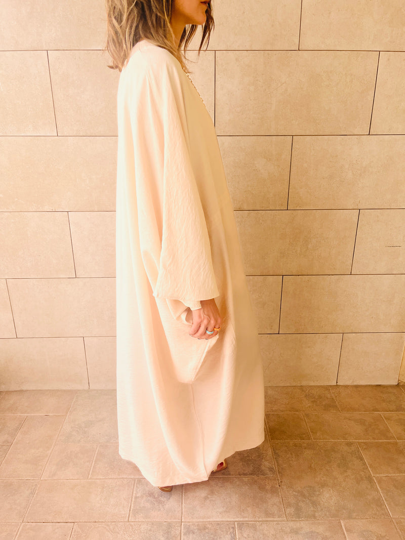 Beige Nubian Kaftan