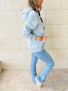 Baby Blue Hoodie Sweatshirt