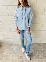 Baby Blue Hoodie Sweatshirt