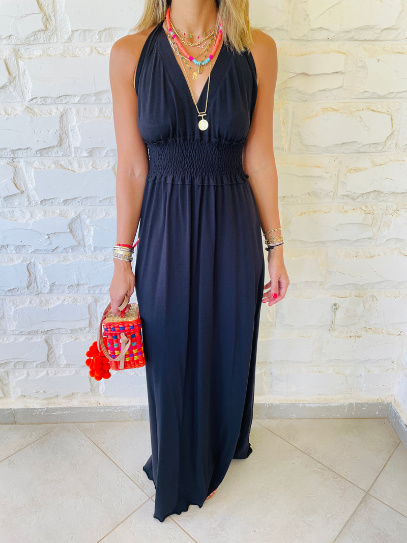 Black Halter Dress